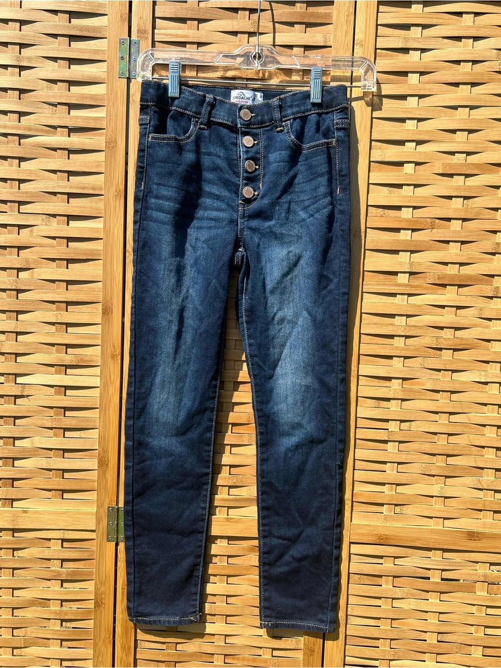 🔥3/$8- Jordache Dark Blue Super Skinny jeans